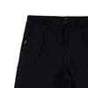 Bobson Japanese Ladies Basic Non-Denim Wideleg Pants 157489 (Black)