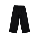 Bobson Japanese Ladies Basic Non-Denim Wideleg Pants 157489 (Black)