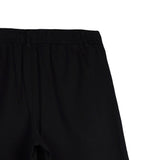 Bobson Japanese Ladies Basic Non-Denim Wideleg Pants 157489 (Black)