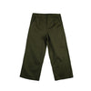 Bobson Japanese Ladies Basic Non-Denim Wideleg Pants 157489 (Green)