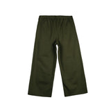 Bobson Japanese Ladies Basic Non-Denim Wideleg Pants 157489 (Green)