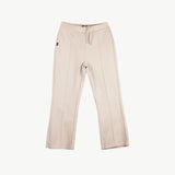 Bobson Japanese Ladies Basic Non-Denim Flared Pants 157463 (Off White)