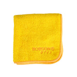 Bobson Japanese Men's Basic Accessories Face Towel 160024 (Yellow Gold)