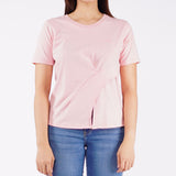 Bobson Japanese Ladies Basic Tees Boxy Fit 160272 (Potpourri)