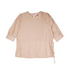 Bobson Japanese Ladies Basic Woven Shirt Relaxed Fit 155227 (Beige)