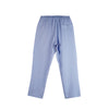 Bobson Japanese Ladies Basic Non-Denim Drawstring Pants 156570 (Chambray Blue)