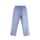 Bobson Japanese Ladies Basic Non-Denim Drawstring Pants 156570 (Chambray Blue)