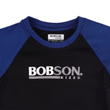 Bobson Japanese Children's Wear Toddler Basic Tees Regular Fit 161777-U (Black)