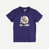 Bobson Japanese X Tom and Jerry Children's Wear Kid's Basic Tees Regular Fit 166431-U (Navy)