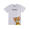 Bobson Japanese X Tom and Jerry Children's Wear Kid's Basic Tees Regular Fit 166420-U (White)