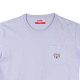 Bobson Japanese X Tom and Jerry Men's Basic Tees with chest pocket Slim Fit 166237-U (Heather)