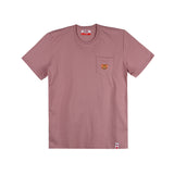 Bobson Japanese X Tom and Jerry with chest pocket Men's Basic Tees Slim Fit 166226-U (Wood Rose)