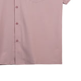 Bobson Japanese Men's Basic Woven Shirt Comfort Fit 156474-U (Wood Rose)