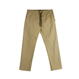 Bobson Japanese Men's Basic Denim Bankle Pants Mid Waist 165552 (Khaki)