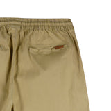 Bobson Japanese Men's Basic Denim Bankle Pants Mid Waist 165552 (Khaki)