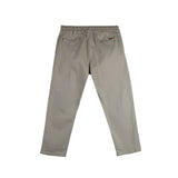 Bobson Japanese Men's Basic Denim Bankle Pants Mid Waist 165552 (Light Gray)