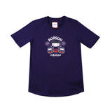 Bobson Japanese Ladies Basic Tees Relaxed Fit 160119 (Navy)