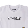 Bobson Japanese X Tom and Jerry Children's Wear Toddler Basic Tees Regular Fit 166426-U (White)