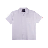 Bobson Japanese Men's Basic Woven Shirt Comfort Fit 156487-U (White)