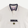 Bobson Japanese Men's Basic Collared Shirt Oversized Fitting 136371 (Cream)