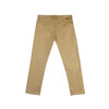 Bobson Japanese Men's Basic Non-Denim Chino Pants Mid Waist 164861 (Khaki)