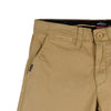 Bobson Japanese Men's Basic Non-Denim Chino Pants Mid Waist 164861 (Khaki)