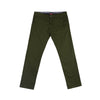 Bobson Japanese Men's Basic Non-Denim Chino Pants Mid Waist 164509 (Fatigue)