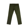 Bobson Japanese Men's Basic Non-Denim Chino Pants Mid Waist 164509 (Fatigue)