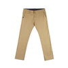 Bobson Japanese Men's Basic Non-Denim Chino Pants Mid Waist 164527 (Khaki)