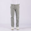 Bobson Japanese Men's Basic Non-Denim Chino Pants Mid Waist 164527 (Light Gray)