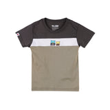 Bobson Japanese X Tom and Jerry Children's Wear Toddler Basic Tees Regular Fit 166471-U (Gray)