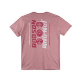 Bobson Japanese Men's Basic Tees with Back Print Slim Fit 167614-U (Wood Rose)