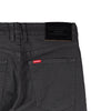 Bobson Japanese Men's Basic Denim Super skinny Mid Waist 163406 (Dark Gray)