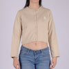 Bobson Japanese Ladies Basic Jacket Crop Fit 161582-U (Beige)