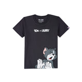 Bobson Japanese X Tom and Jerry Children's Wear Toddler Basic Tees Regular Fit 166448-U (Dark Gray)