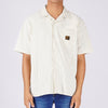 Bobson Japanese Men's Basic Woven Shirt Boxy Fit 159614 (Beige)