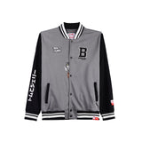 Bobson Japanese X Tom and Jerry Men's Basic Jacket Regular Fit 163163 (Gray Black)