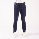 Bobson Japanese Men's Basic Denim Stretchable Pants for Men Trendy Fashion High Quality Apparel Comfortable Casual Jeans for Men Super Skinny Mid Waist 149685-U (Dark Shade)