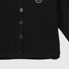 Bobson Japanese Ladies Basic Button Down Jacket for Women Trendy Fashion High Quality Apparel Comfortable Casual Jacket for Women Relaxed Fit 139200-U (Black)