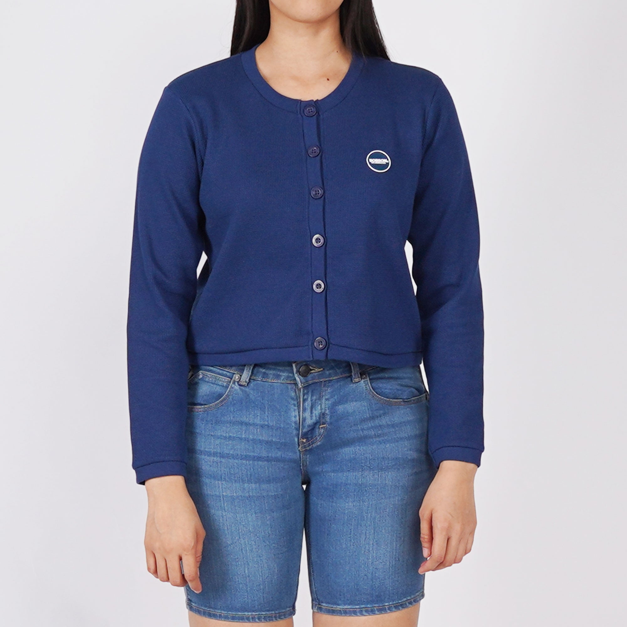 Ladies navy hot sale casual jacket