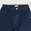Bobson Ladies Basic Denim Garterized Mom Jeans for Women Trendy Fashion High Quality Apparel Comfortable Casual Pants for Women 147995 (Dark Shade)