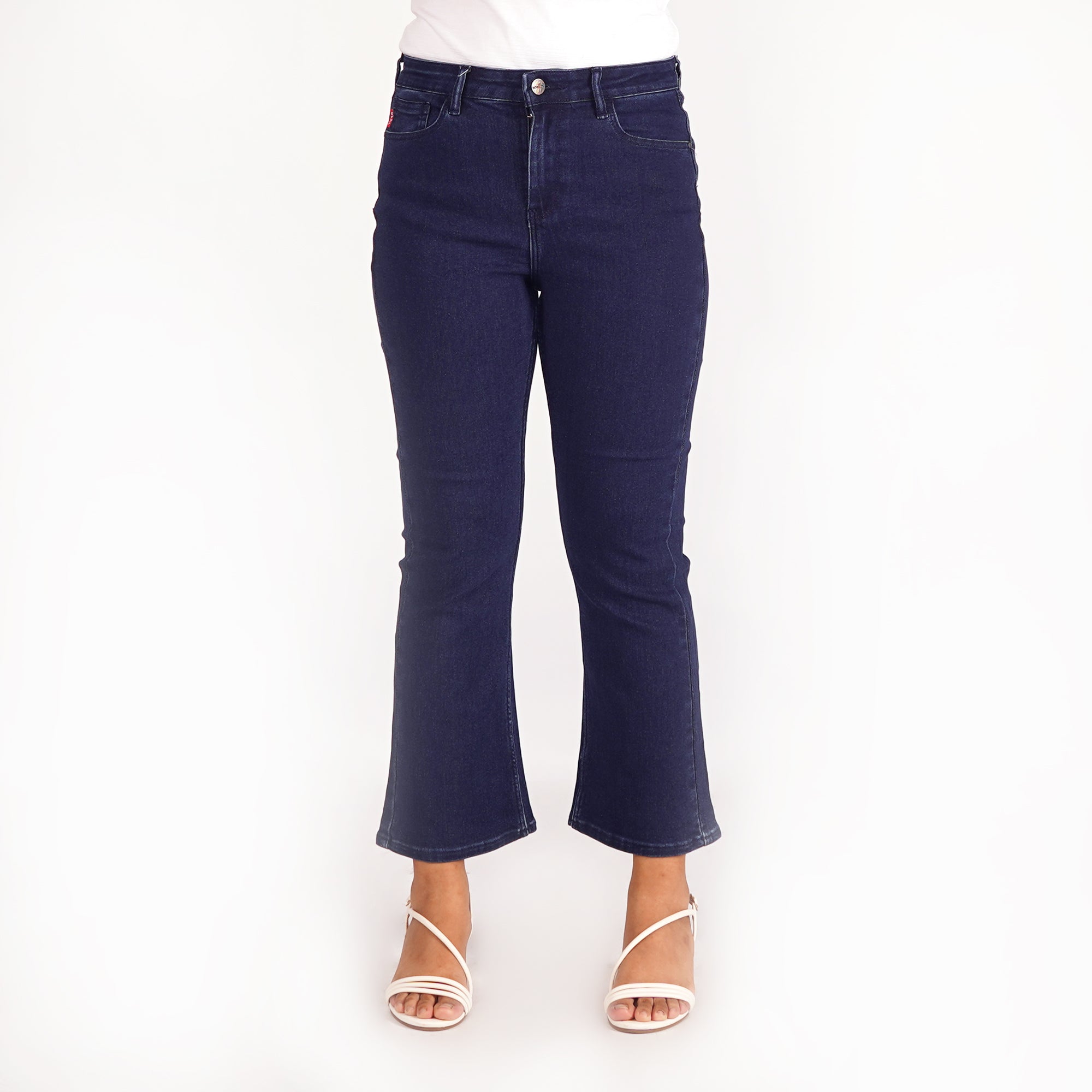 Womens Fashion Women's Casual High Waisted Flare Jeans Pants